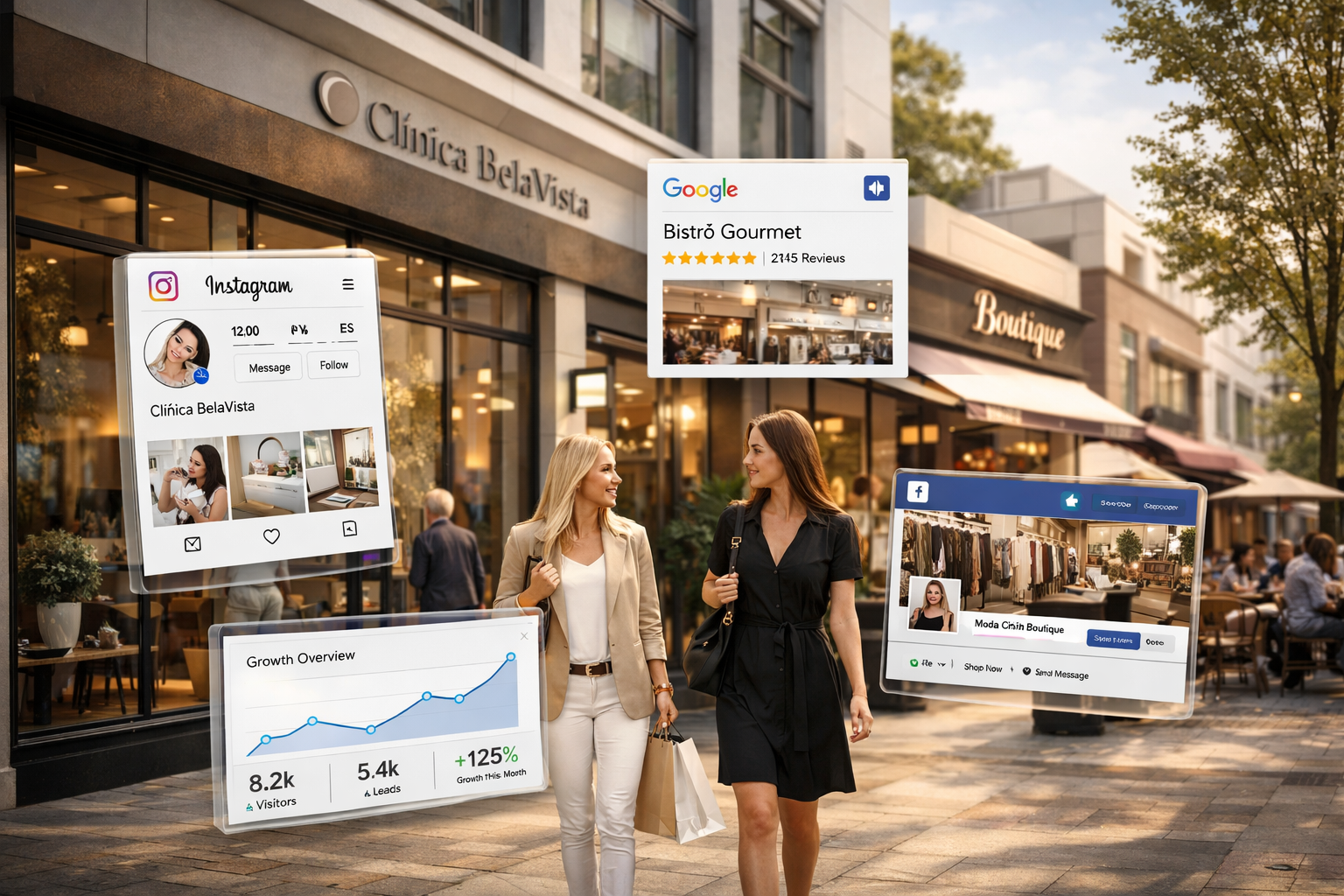 Presença digital para negócios locais